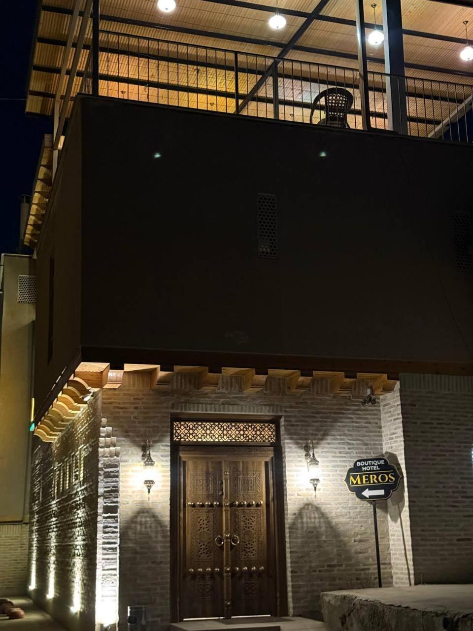 Meros Hotel Buchara Exteriör bild